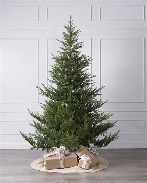 faux norway spruce christmas tree