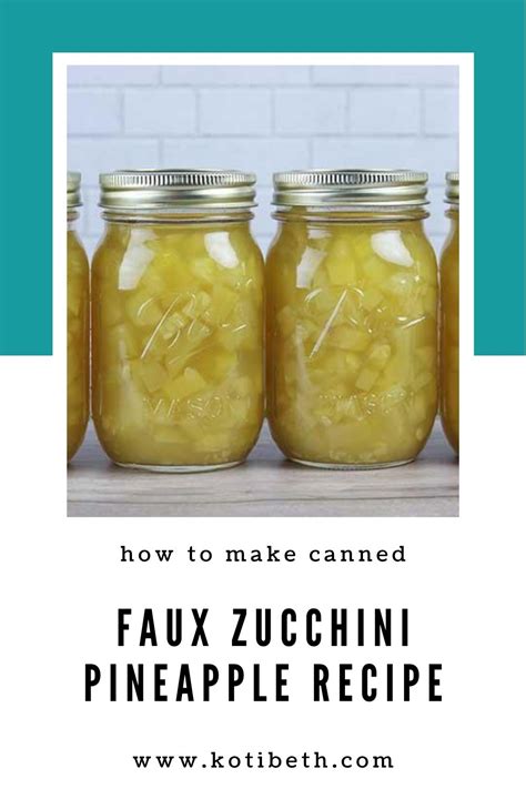 Faux Pineapple Zucchini