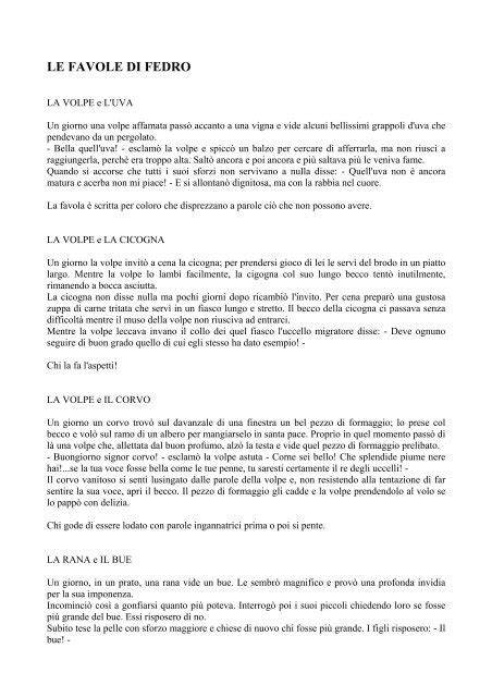 +14 Favole Di Fedro Pdf Popular
