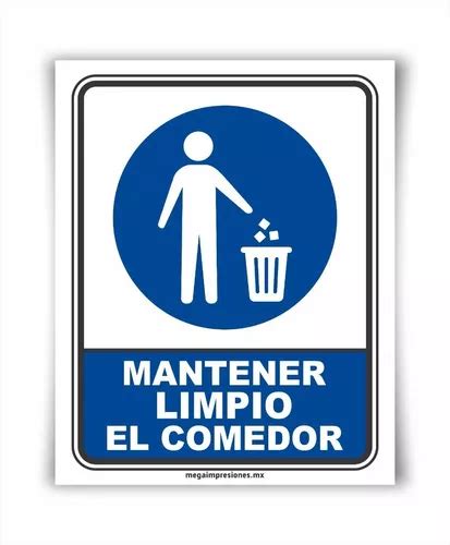 favor de mantener limpio el comedor