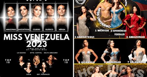 favoritas del miss venezuela 2023