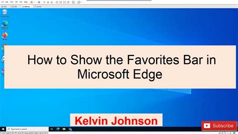 How to create a bookmark on menu bar windows 10 farmopm