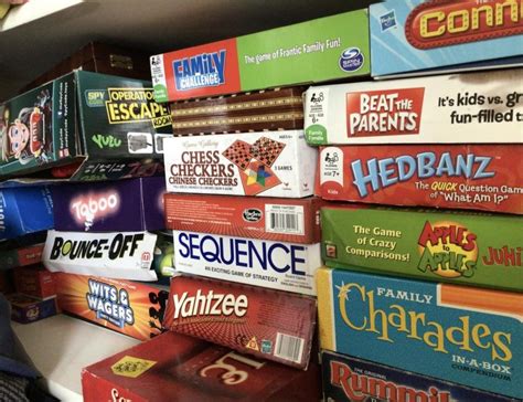 Favourite Board Games List