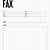 fax face sheet