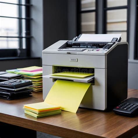 Fax Machine Into Shredder