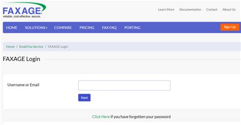 faxage login