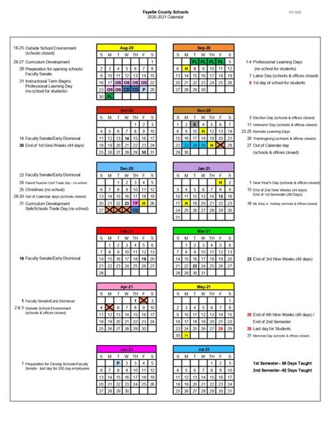 Fayette County Public Schools Calendar