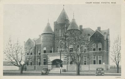 Fayette Ms Courthouse
