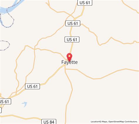 Fayette Ms To Brookhaven Ms