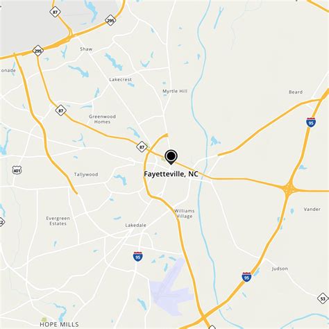 Fayetteville Nc Map Google