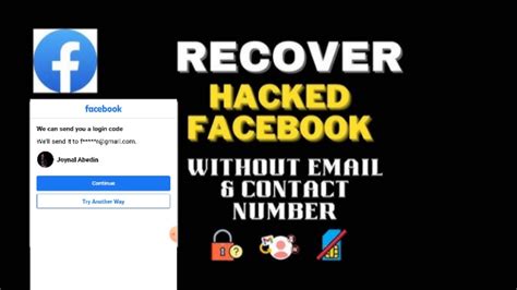 fb recovery code not working