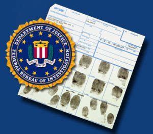 fbi fingerprinting for employment