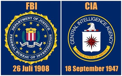Apa Sebenarnya Perbezaan Antara CIA Dan FBI? Iluminasi