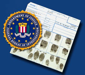 fbi website fingerprint card