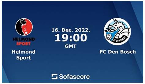 H2H, prediction of FC Den Bosch vs Helmond Sport with odds, preview