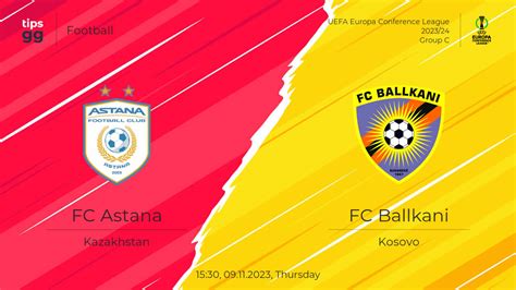 fc ballkani vs fc astana prediction