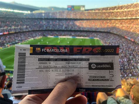 fc barcelona bilety na mecz