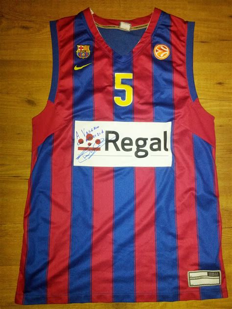 fc barcelona regal basketball jersey