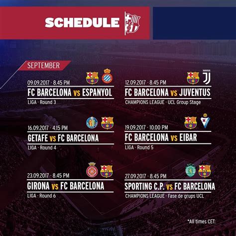 fc barcelona schedule mst