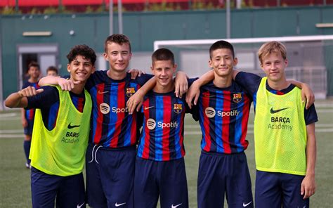 fc barcelona youth academy training