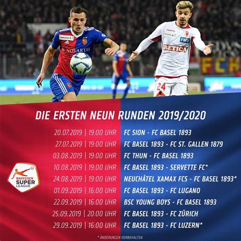 fc basel spielplan