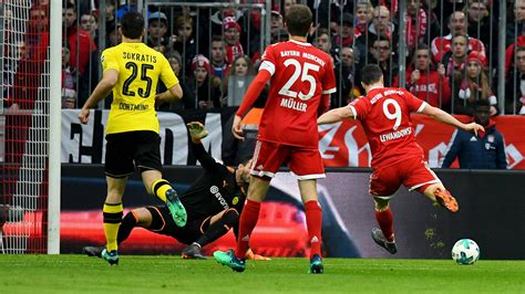 fc bayern gegen bvb dortmund