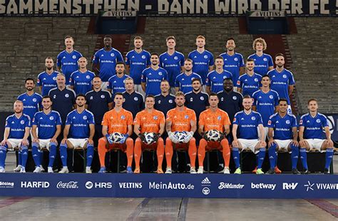 fc schalke 04 mannschaftsfoto