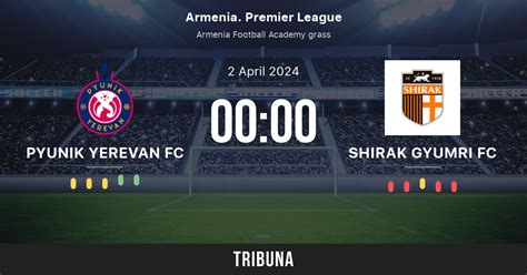 fc shirak gyumri v fc pyunik yerevan