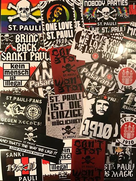 fc st pauli sticker