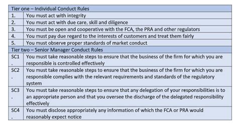 fca rules and principles