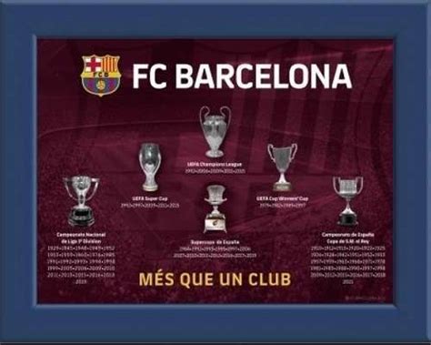 fcb trophies and badges