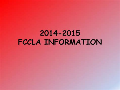 fccla information