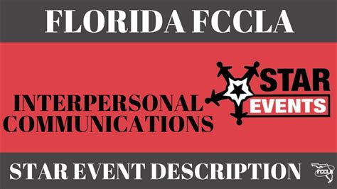 fccla interpersonal communications