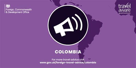 fcdo colombia travel advice
