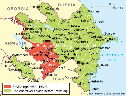 fcdo travel advice azerbaijan