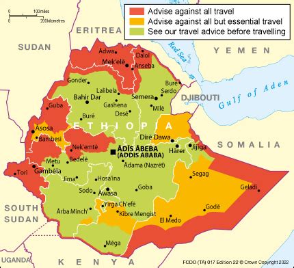 fcdo travel advice ethiopia