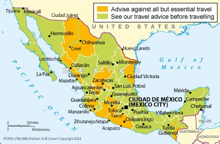 fcdo travel advice mexico