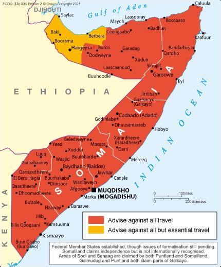 fcdo travel advice somalia