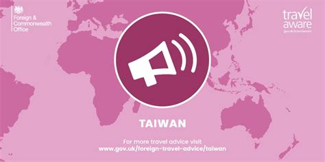 fcdo travel advice taiwan