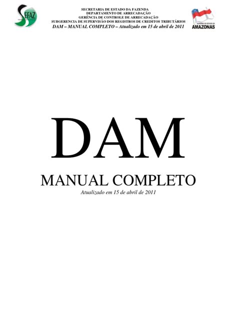 fcds dam manual