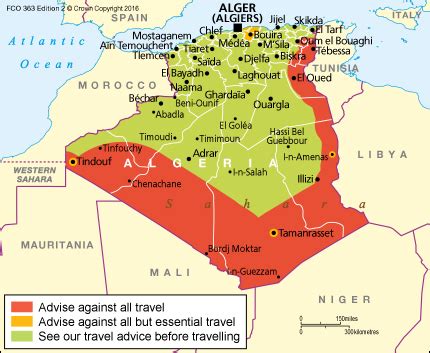 fco travel advice algeria