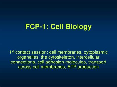 fcp formation biology
