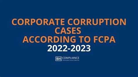 fcpa cases doj