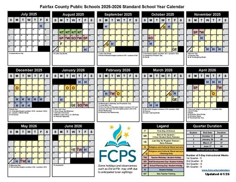 FCPS 2023-2024 Calendar