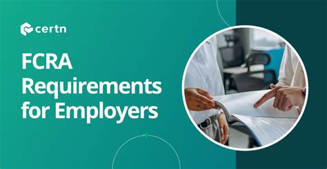 fcra requirements for employers