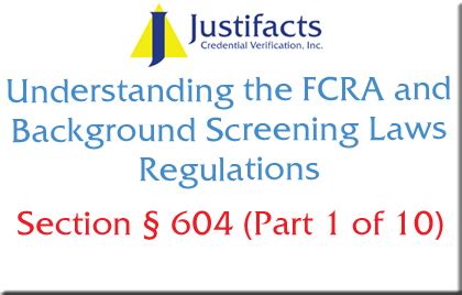fcra section 604 permissible purpose