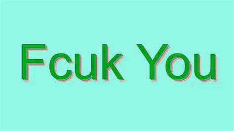 fcuk you meaning wiki