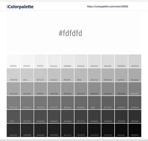 fdfdfd color code