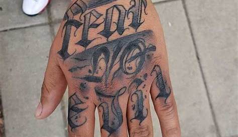 No Fear Tattoo Design With Dagger On Leg Finished | Fear tattoo, Tattoo