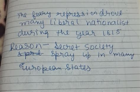 fear of repression meaning in history